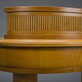 Table de toilette et fauteuil Biedermeier de Selva, Italie, ensemble de 2