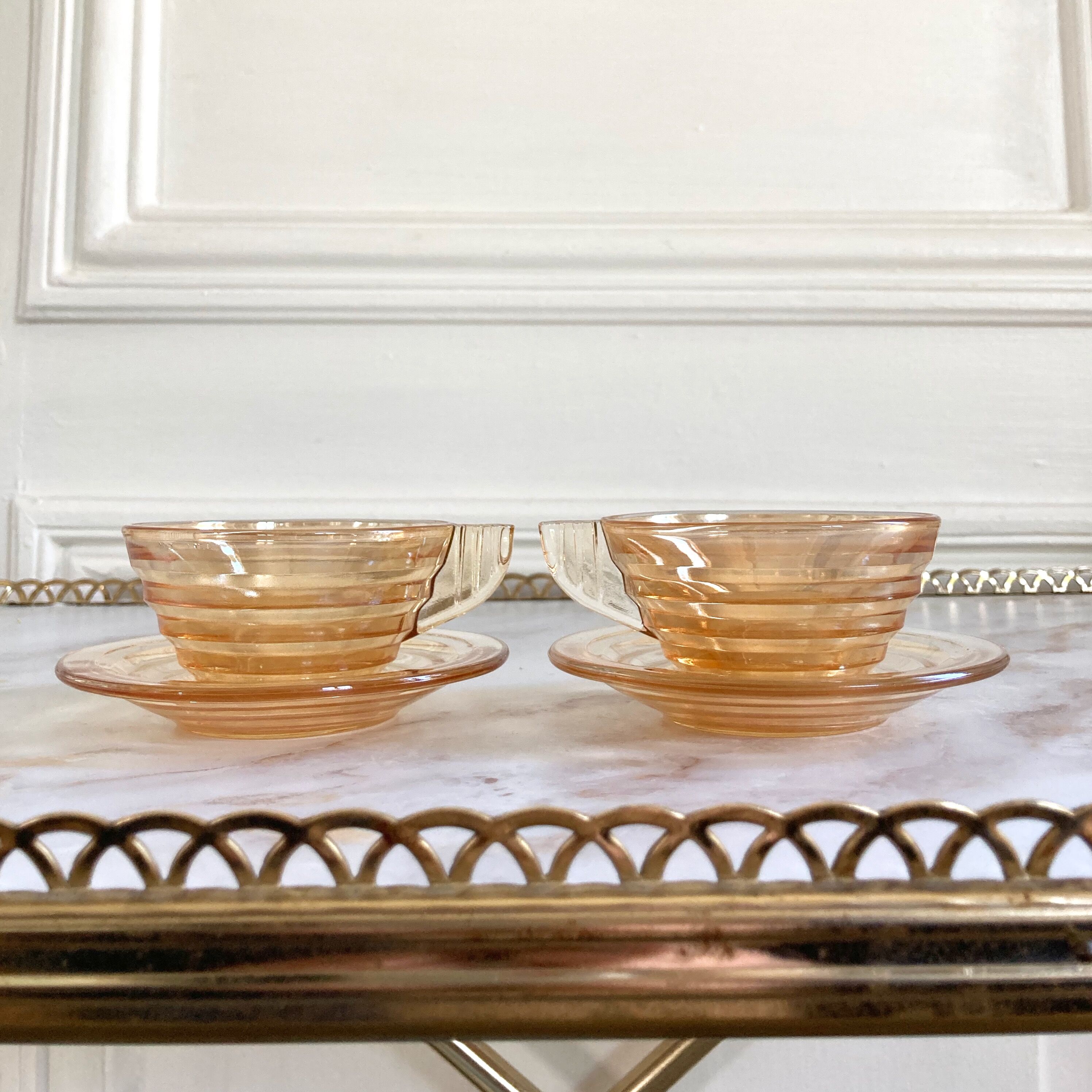 Coffee cups and saucers