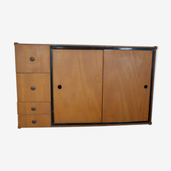 Wall cabinet with drawers 1950 s