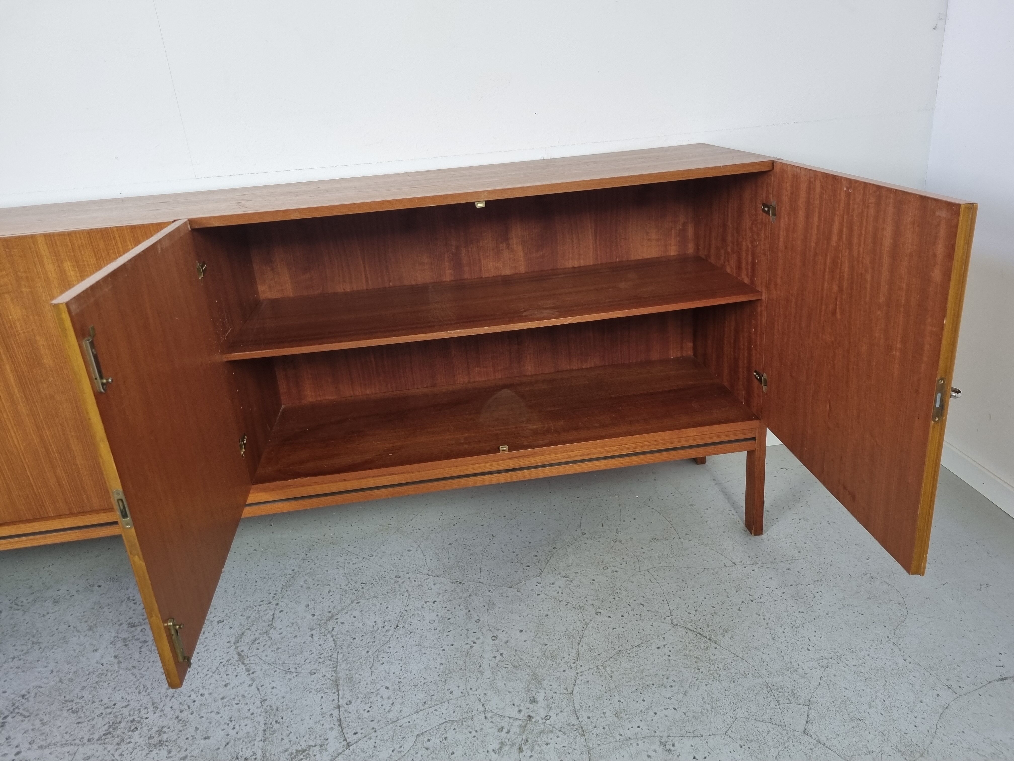 Scandinavian teak sideboard, 60s