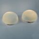Pair of ceiling lamps type 16.s.002, polam-wilkasy, poland, 1970s.