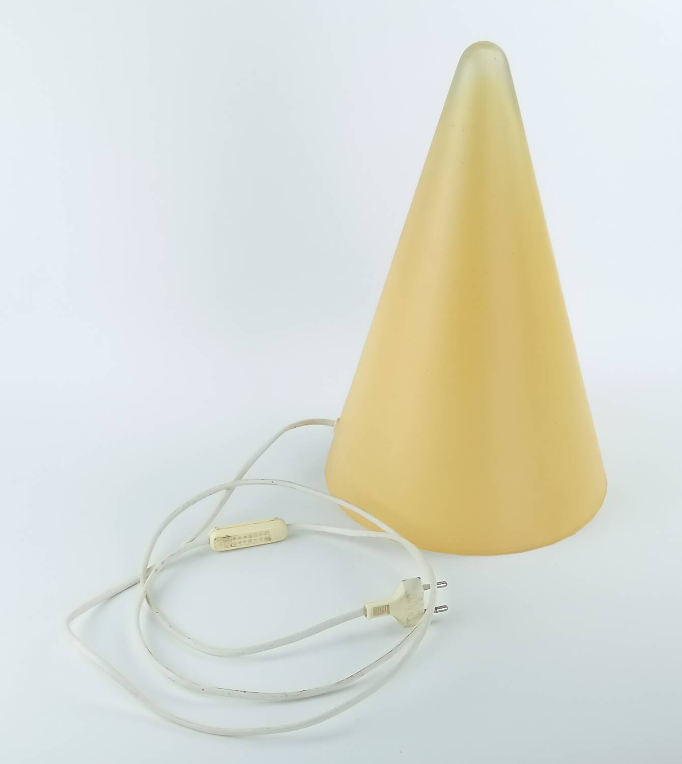 Lampe conique en verre par SCE