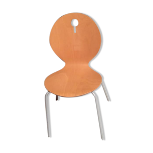 chaise bois et acier