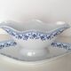 Cornflower iron gravy boat Saint Amand