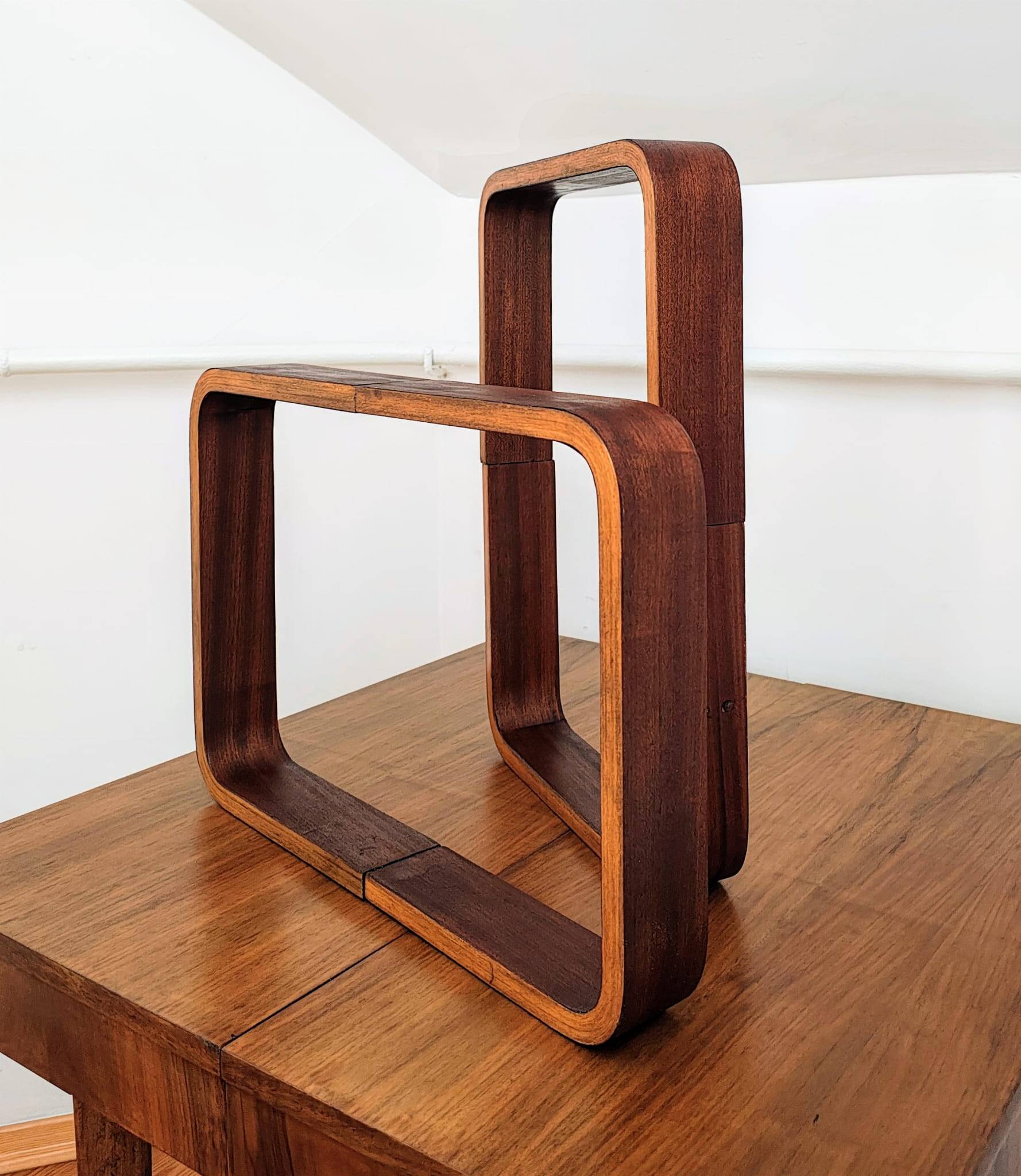 Czech Decorative Shelves attributed to Ludvik Volak for Drevopodnik Holesov