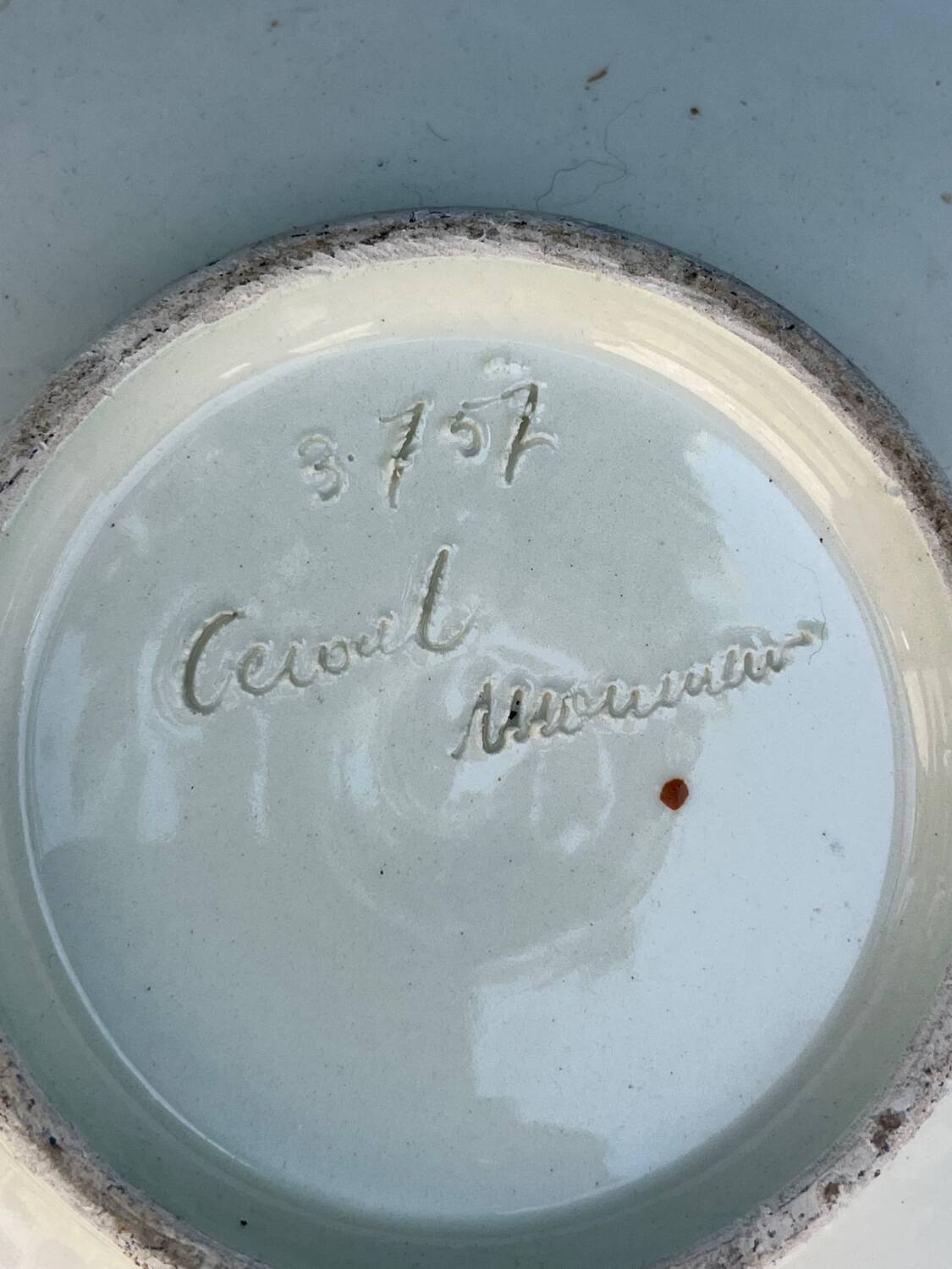 Signed Vallauris dish
