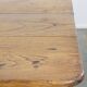 18th-Century Antique Dining Table in Oak with 2 Drawers