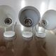 Series of 3 lita wall lights model 0550 france 60s 70s