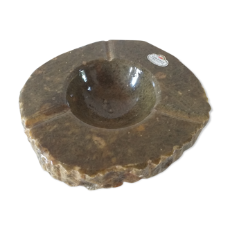 Albatra ashtray, Geniune albaster, handmade italy