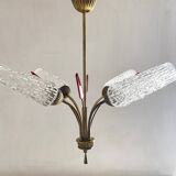 50s-60s tulip chandelier, modernist style