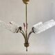 50s-60s tulip chandelier, modernist style