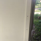 Parisian yellow wooden wardrobe