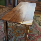Farm table in sold oak