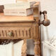 Restored vintage entry console