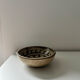 Handcrafted bowl with arabesque decoration
