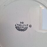 Assiettes creuses HBCM, St Amand