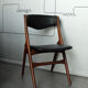 Chaise scandinave teck 1960