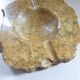 Imposing vintage alabaster ashtray