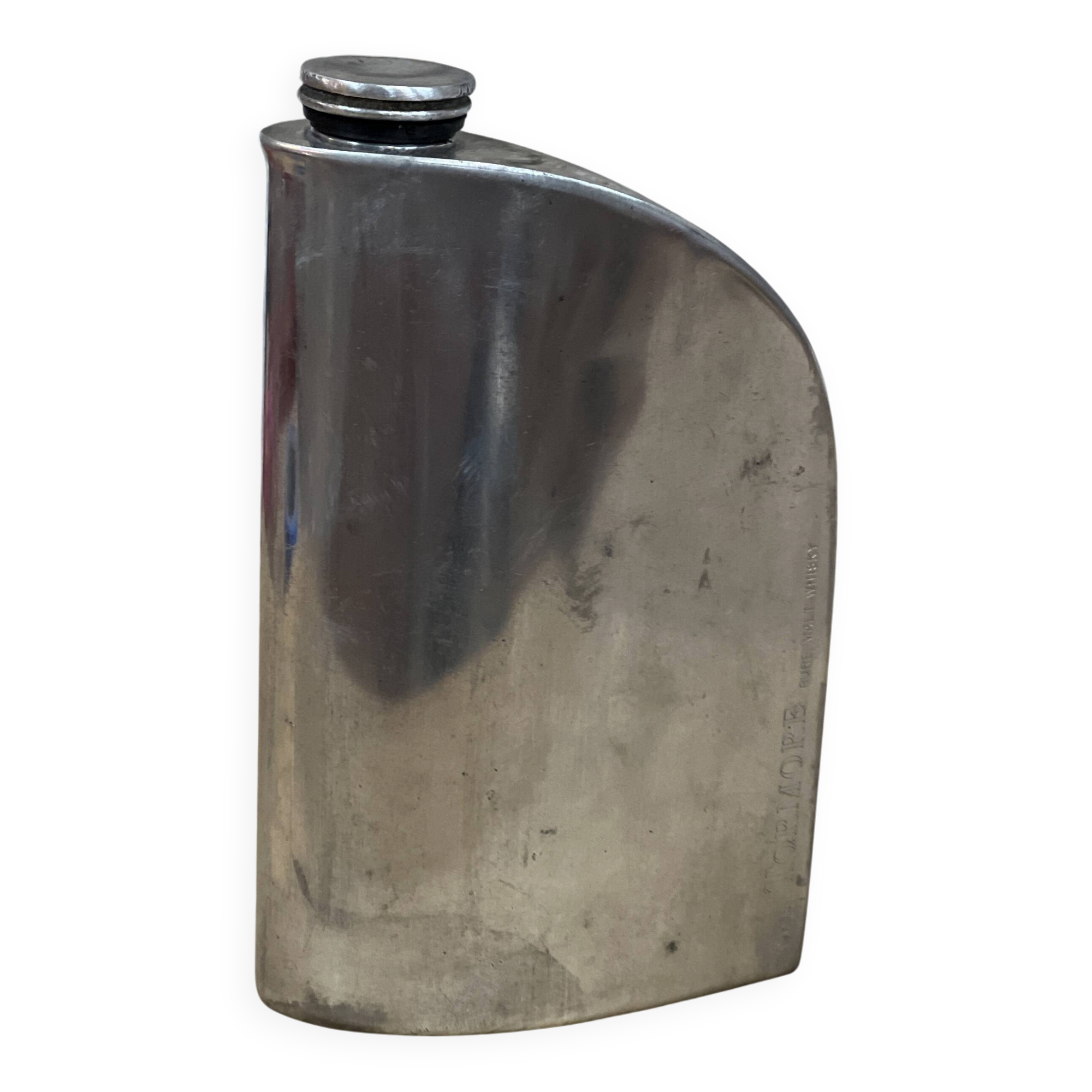 Silver-plated flask - Chris Middleton - The Tormore
