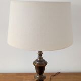 Lamp to table in red copper