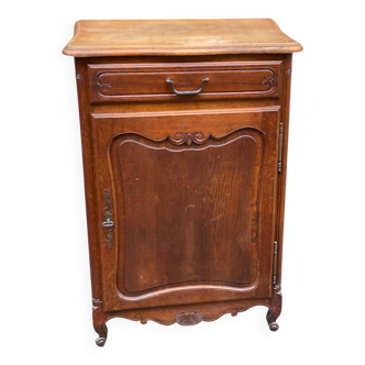 Louis XV chest of drawers in light wood, 100cm