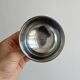 Set of 6 stainless steel footed bowls