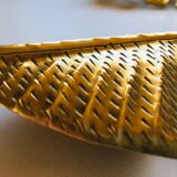 Set of 2 brass feathers