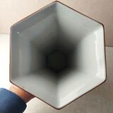 Ceramic vase, leaf decoration, royal china seltmann bavaria 3003/30