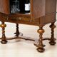 Neo-Baroque German Walnut Cocktail Cabinet, 1900s