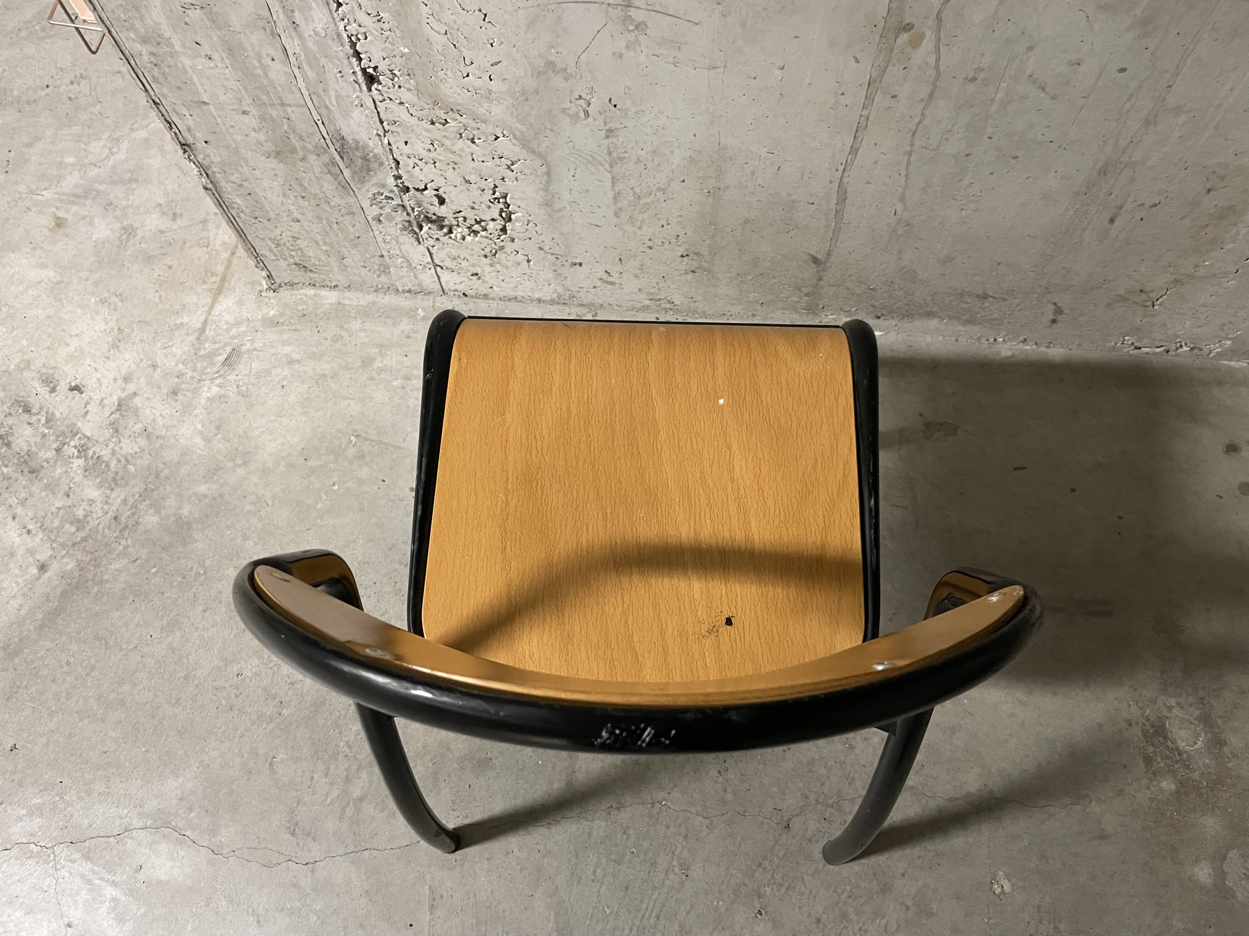 80s school chair