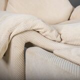 P60 chairs and ottomans by Vittorio Introini for Saporiti, 1960s, set of 4