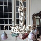 Chandelier Murano bunches of grapes