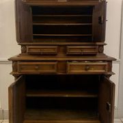 Buffet 2 corps, style louis xiii, xviième siècle