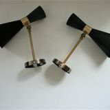 Pair of diabolo appliques