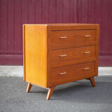 Vintage chest of drawers, pine wood chest of drawers, storage unit, bedroom, decoration