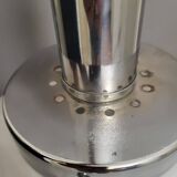 Space Age Chrome and Murano Glass Globe Lamp, Mazzega 1960-70