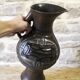 Ceramic vase pitcher by Jean de Lespinasse