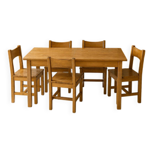 Table et 5 chaises Hongisto - ilmari