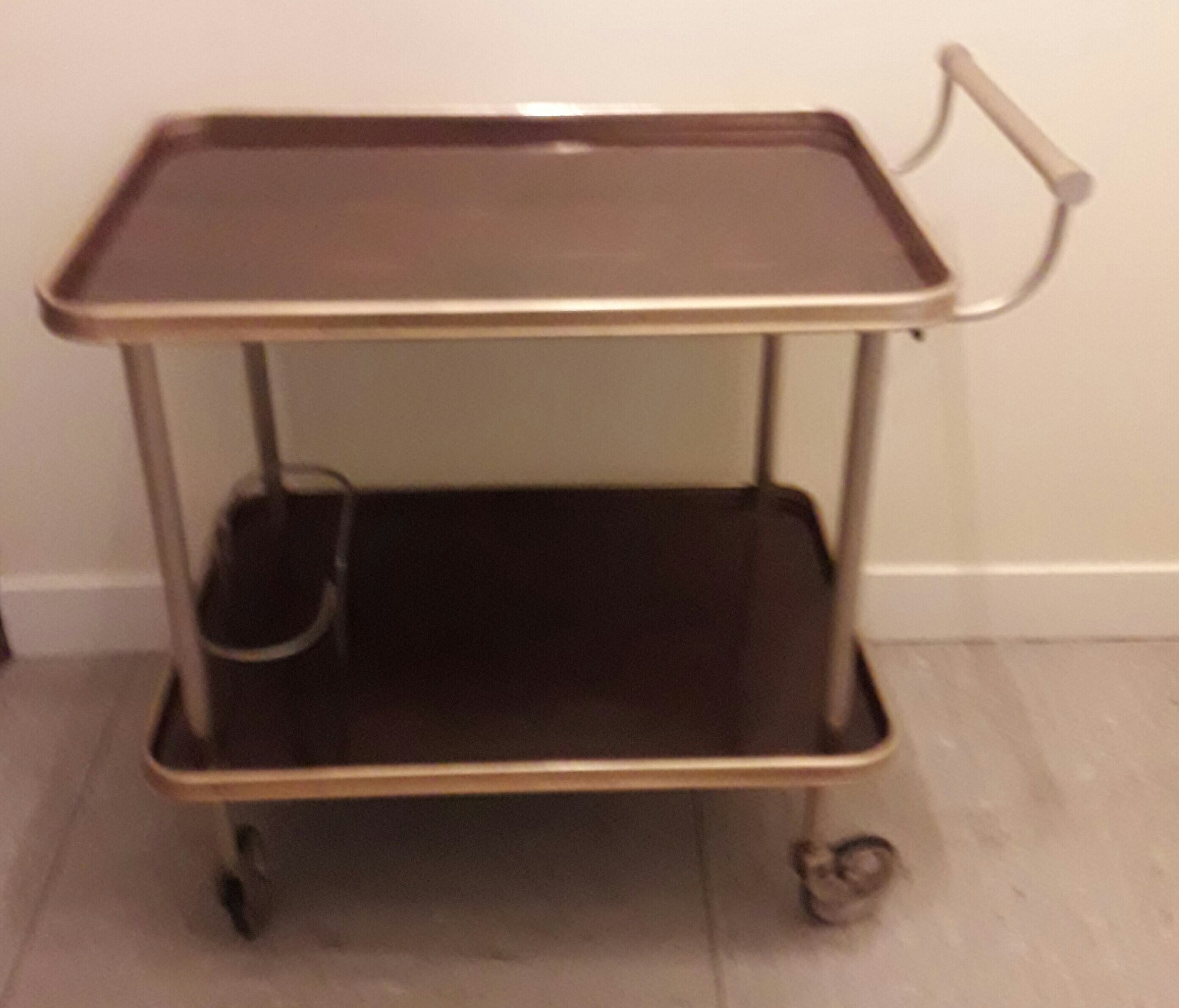 Desserte roulante des années 70