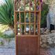 Rattan and canning furniture with vintage shelves