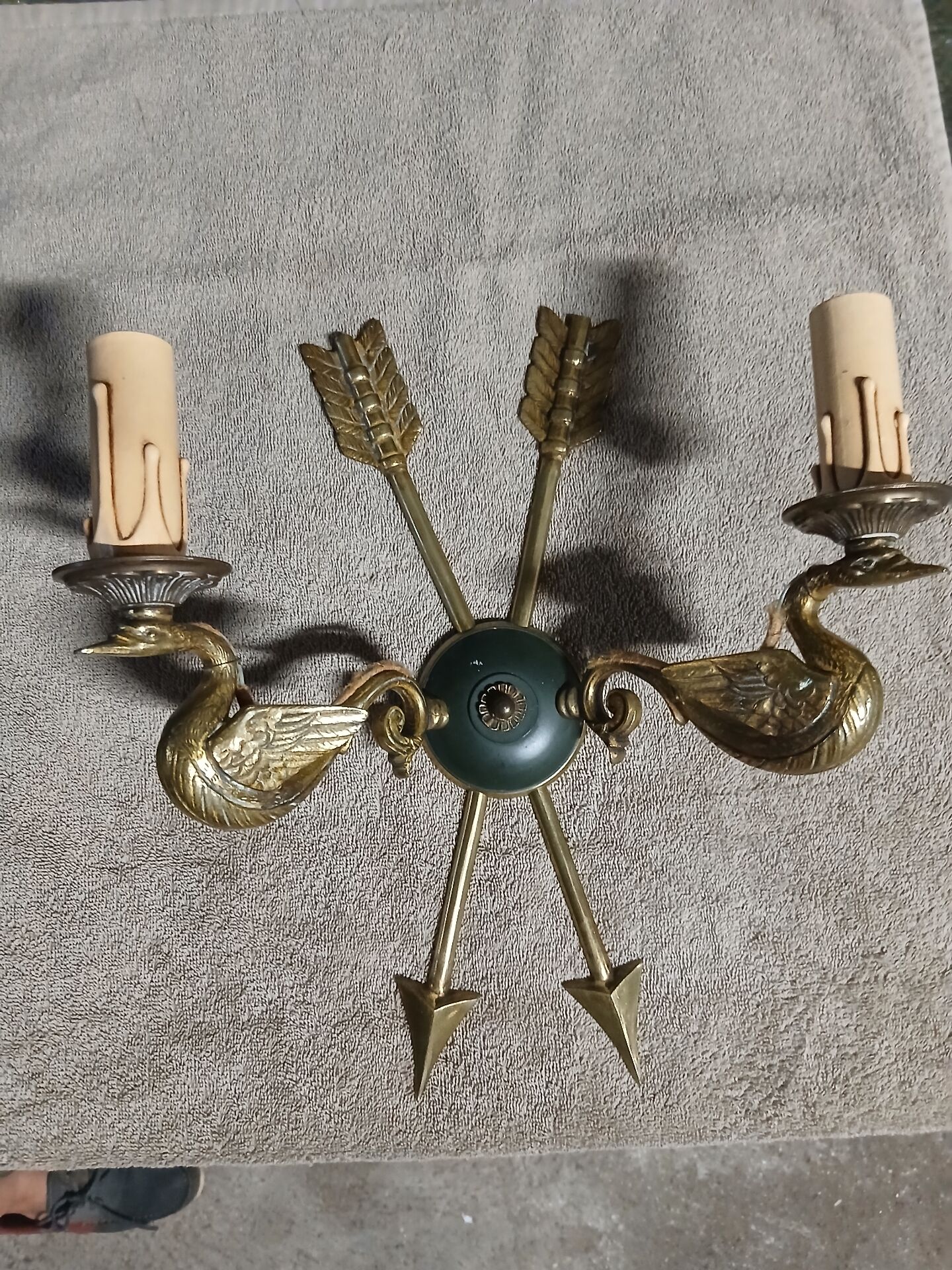 Pair of Empire style wall sconces
