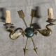 Pair of Empire style wall sconces