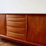 Vintage Scandinavian row Skovby Möbler model 63