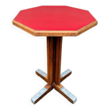 Old octagonal bistro table