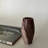 Genuine onyx marble vase, 1970 design
