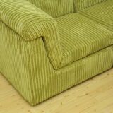 Mid-century corduroy modular sofa, 1970s