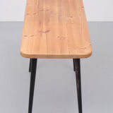 Vintage Pine Side Table, 1960s