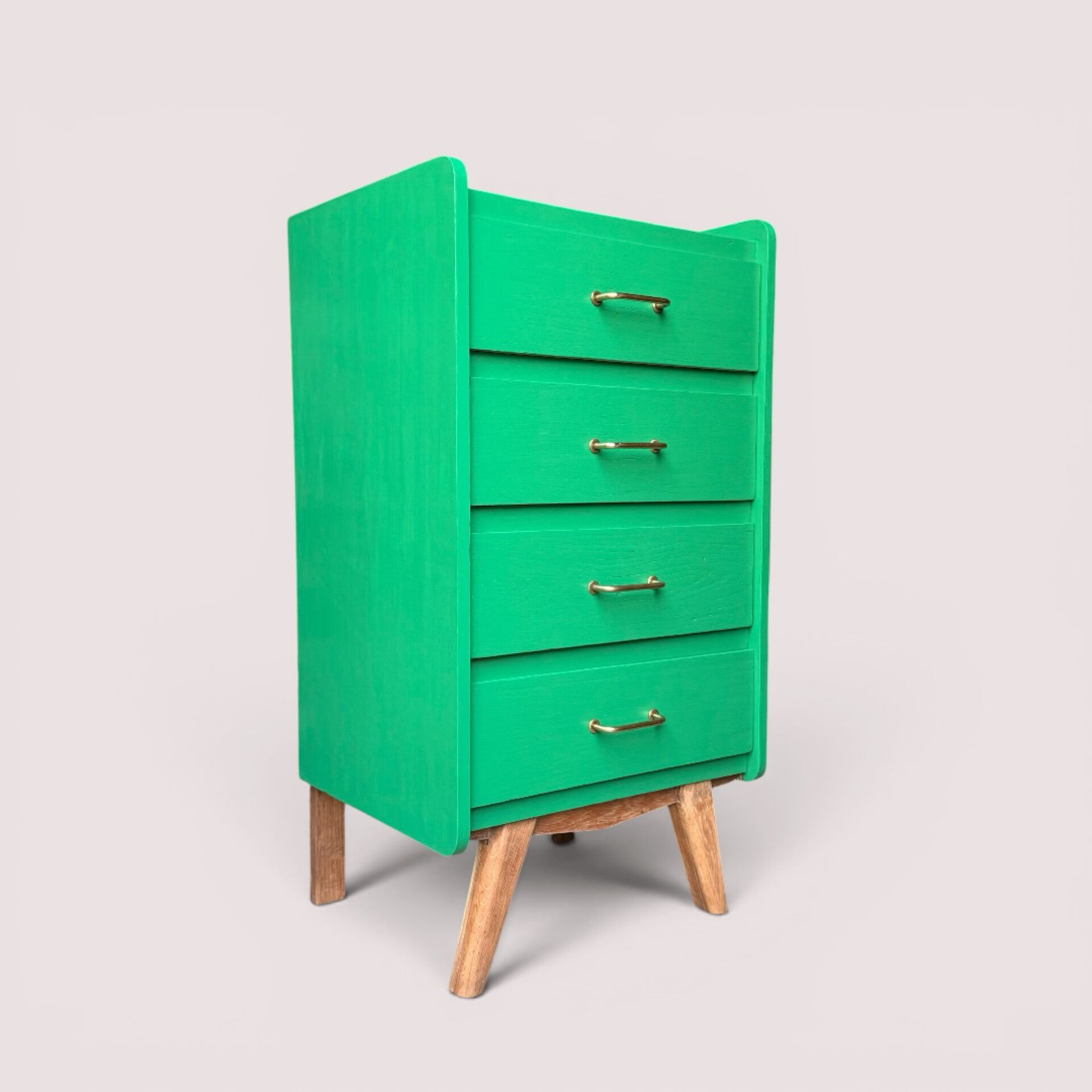 Commode vintage pieds compas 1960