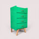Commode vintage pieds compas 1960