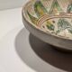 Old Moroccan ceramic plate Mokhfia